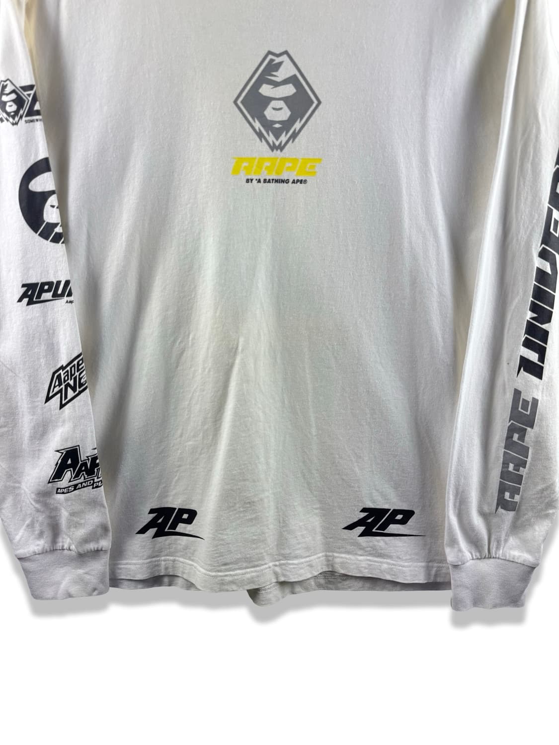 에이프 빅사루 사이드 프린팅 롱슬리브2308 상품이미지3