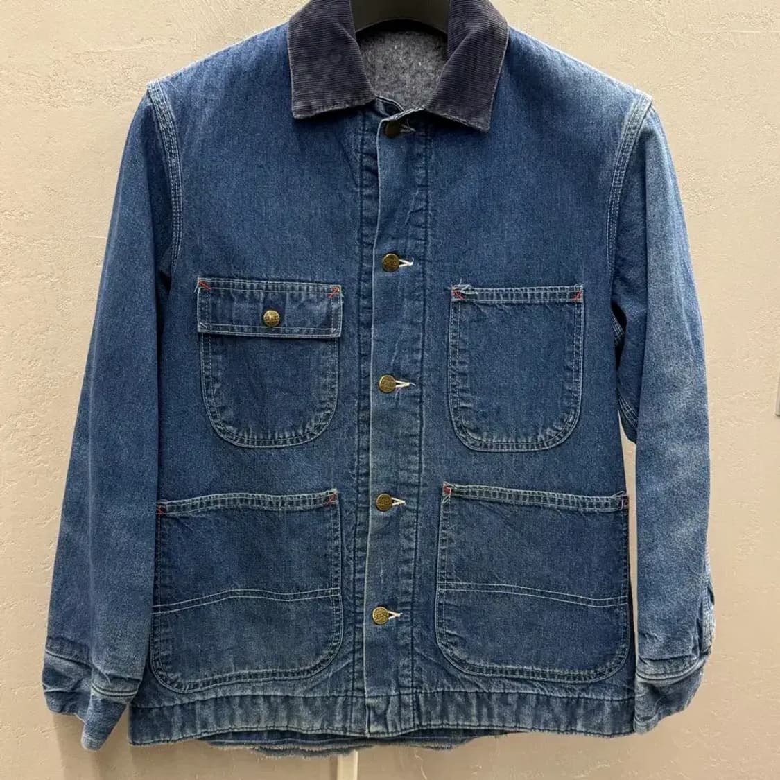 60s Vintage Sears 데님 워크 웨어 자켓 상품이미지2