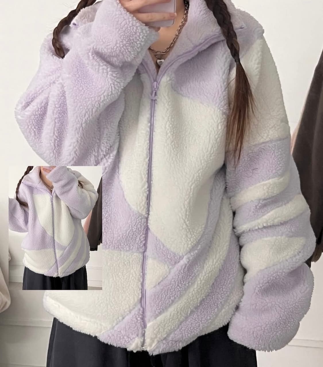 아디다스 쉐르파 자켓 후리스 M 상품이미지1