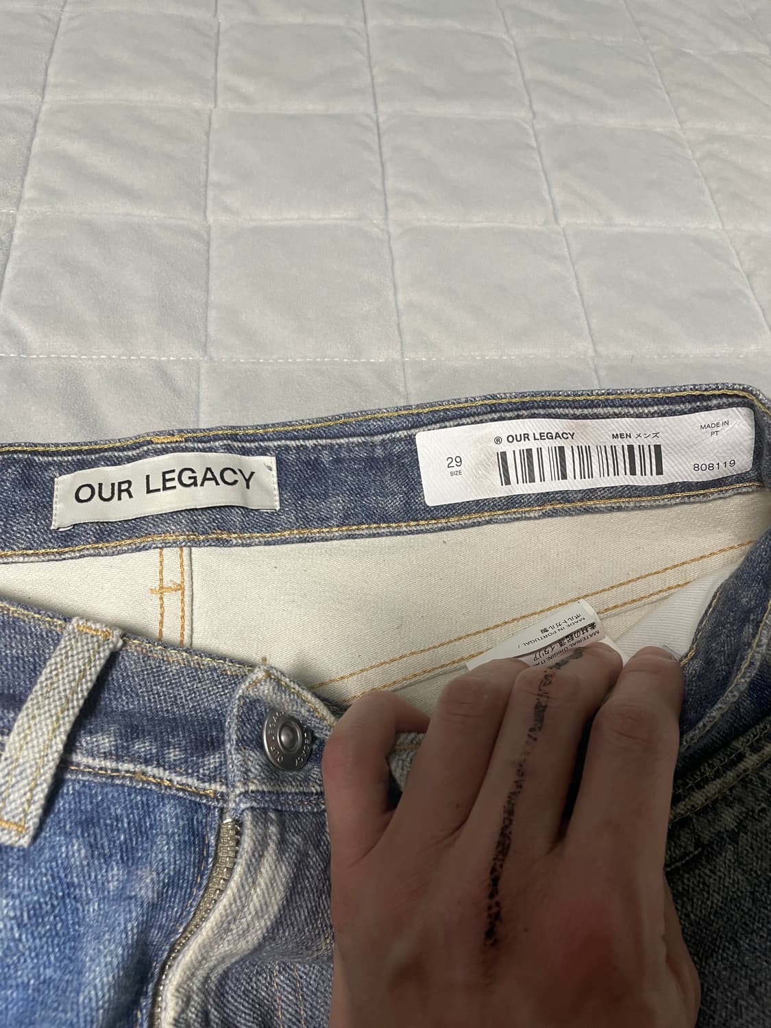 아워레가시 써드컷 디지털 데님 프린트 (29size) 상품이미지2