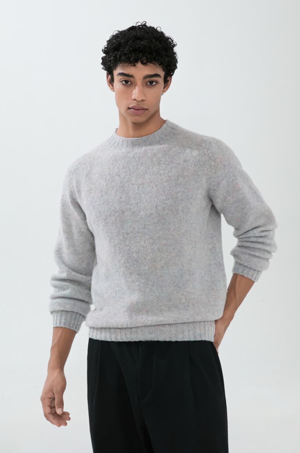 할리오브스코틀랜드 우기펄 쉐기독 니트 상품이미지1