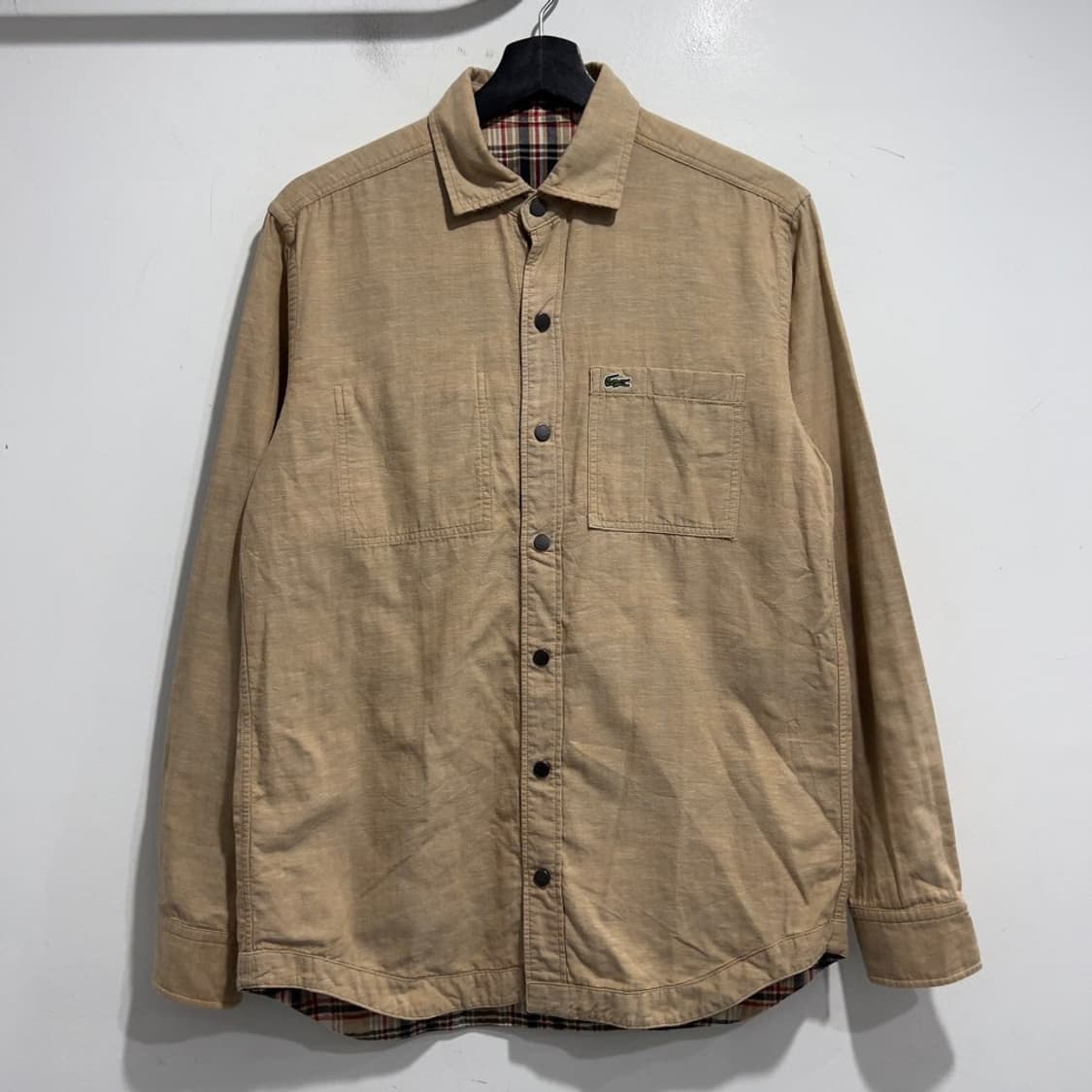 라코스테 리버시블 워크 셔츠 상품이미지2