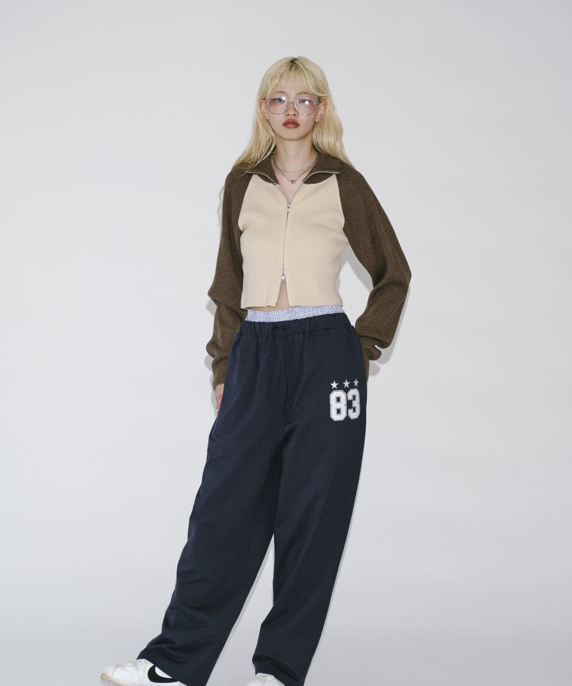 WHO'S WHO gallery Raglan Zip Knit 상품이미지4