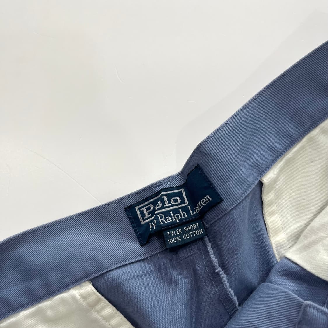 [32.5] 90's 폴로 랄프로렌 투턱 타일러 쇼츠  상품이미지4