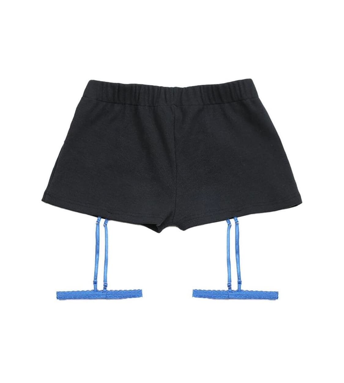 구함) 오스하이 가터 쇼츠 블랙 상품이미지1