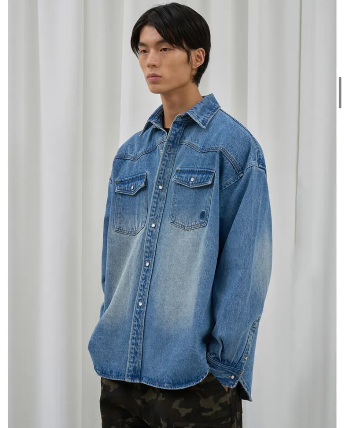 파르티멘토 웨스턴 데님 셔켓 (L) 상품이미지2