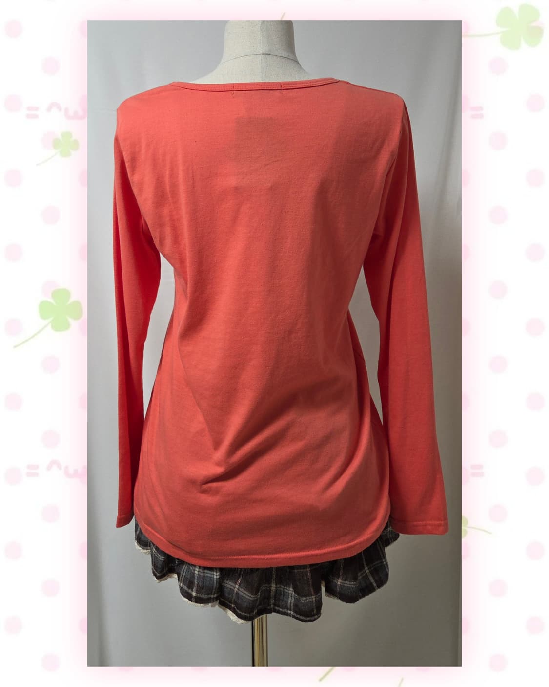 코랄 펑크 롱슬리브 상품이미지4