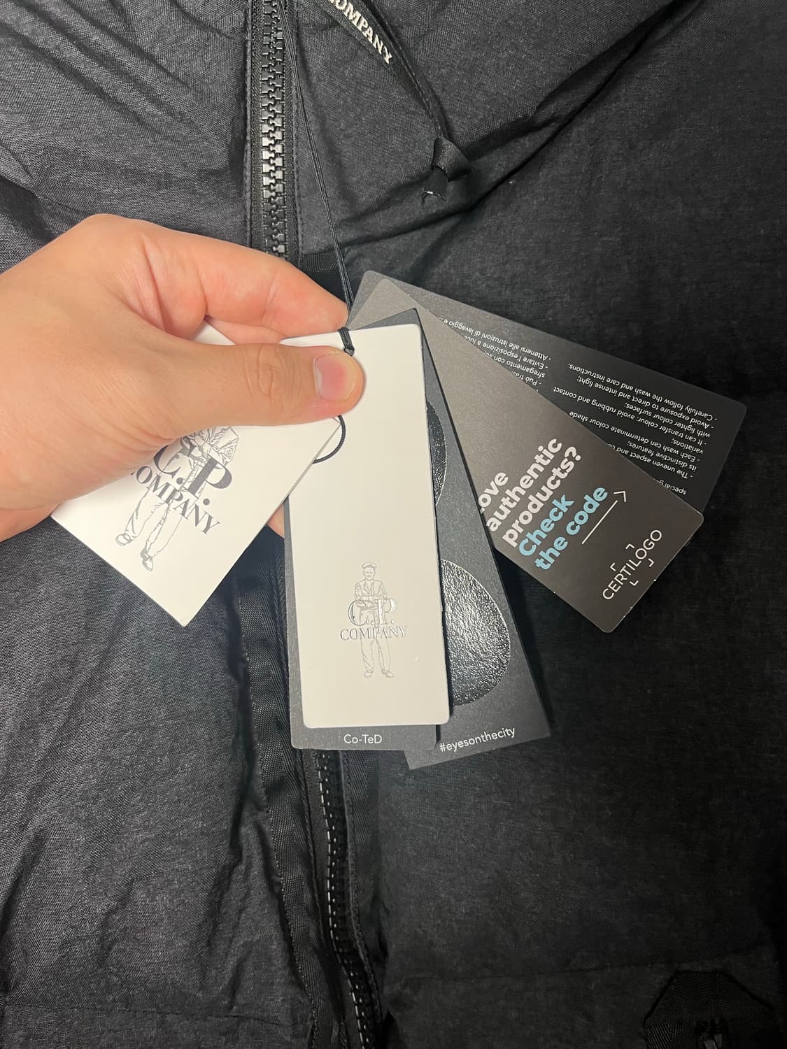 씨피컴퍼니 co-ted 고글 패딩 54사이즈 상품이미지3