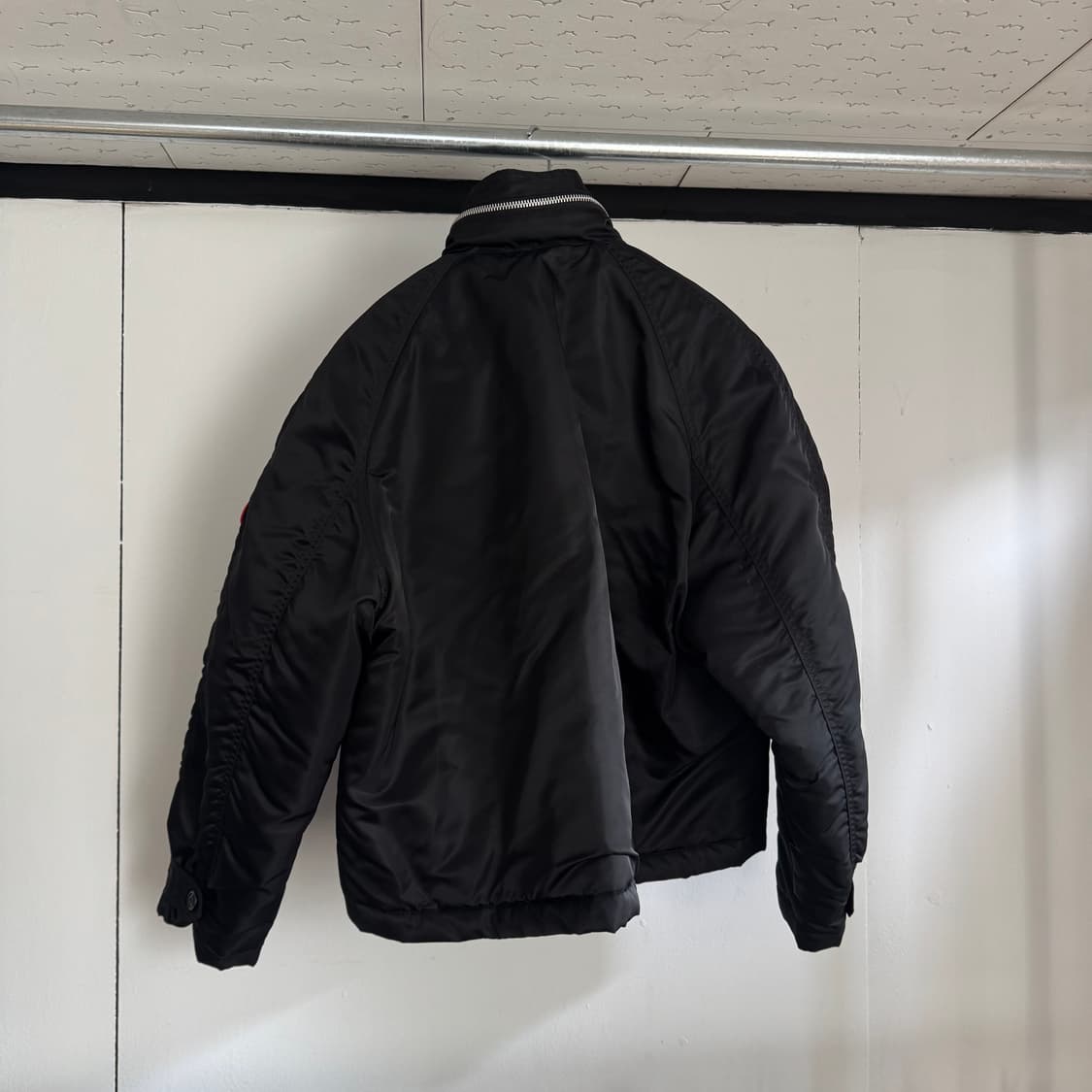 카브엠트 나일론 트윌 웜 자켓 블랙 - 23FW 상품이미지6