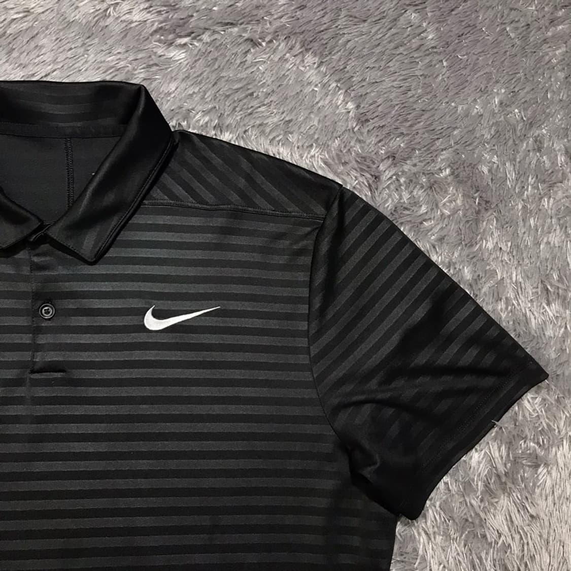 [[XL, A급] 나이키(NIKE) 드라이핏 스우시 폴로 반팔티@508 상품이미지3