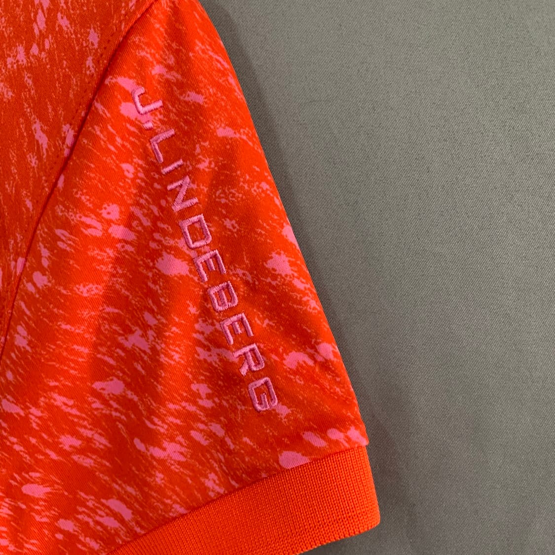 S 제이린드버그 골프 투어 테크 프린트 폴로 PK 반팔 카라티 상품이미지6