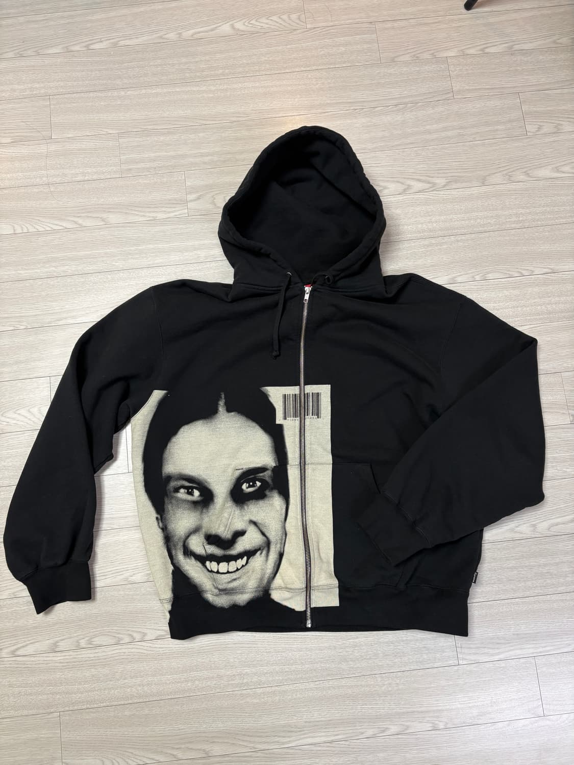 [SUPREME]슈프림_25ss에이펙스 트윈 후드집업 블랙 L 상품이미지2