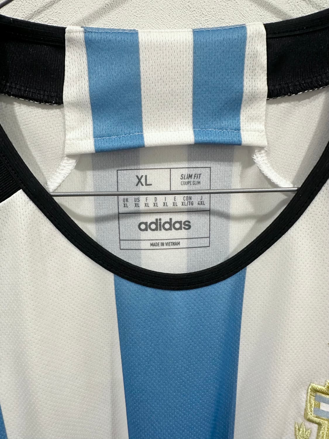 아디다스 아르헨티나 22홈 축구 유니폼 상품이미지4