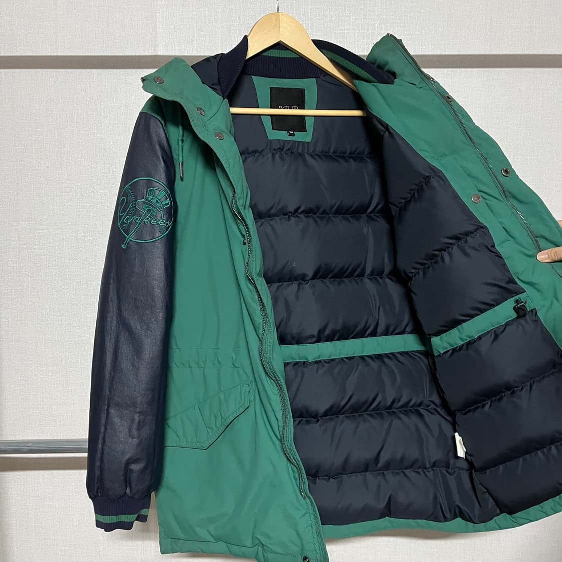 MLB 뉴욕 양키스 그린 야구 점퍼 100 상품이미지8