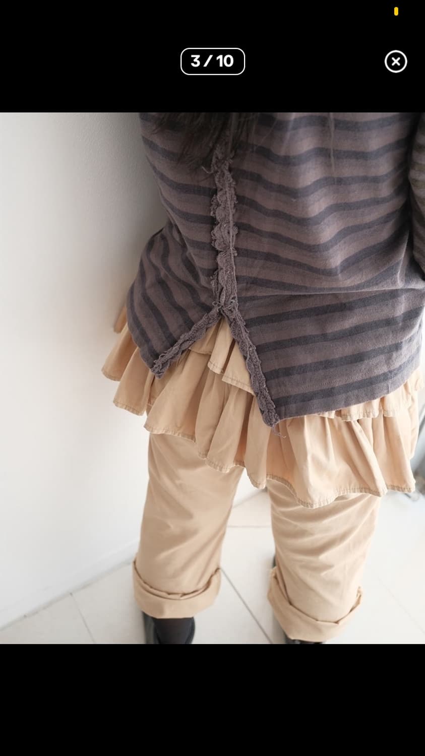 Kapital Back Frill Pants 상품이미지4
