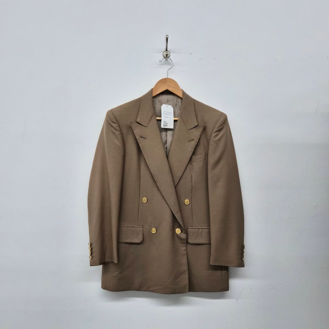 빈티지 버버리 더블 브레스트 블레이저 남녀공용 M 상품이미지1