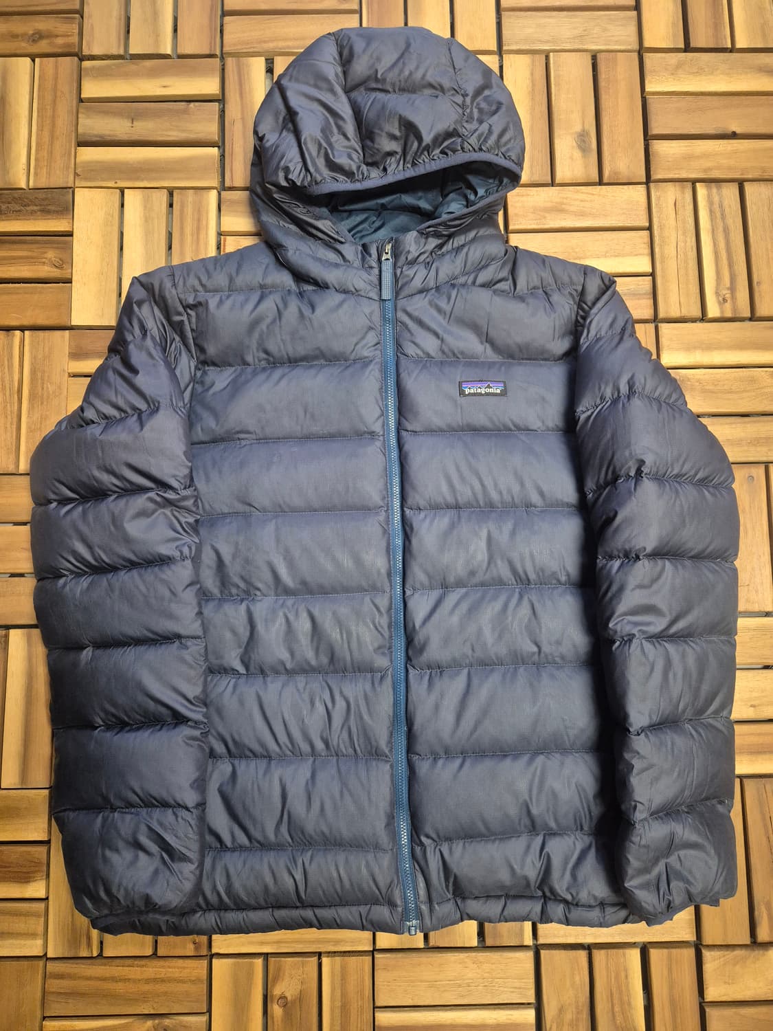 Patagonia 파타고니아 하이로프트 다운 네이비 키즈 XXL 상품이미지1