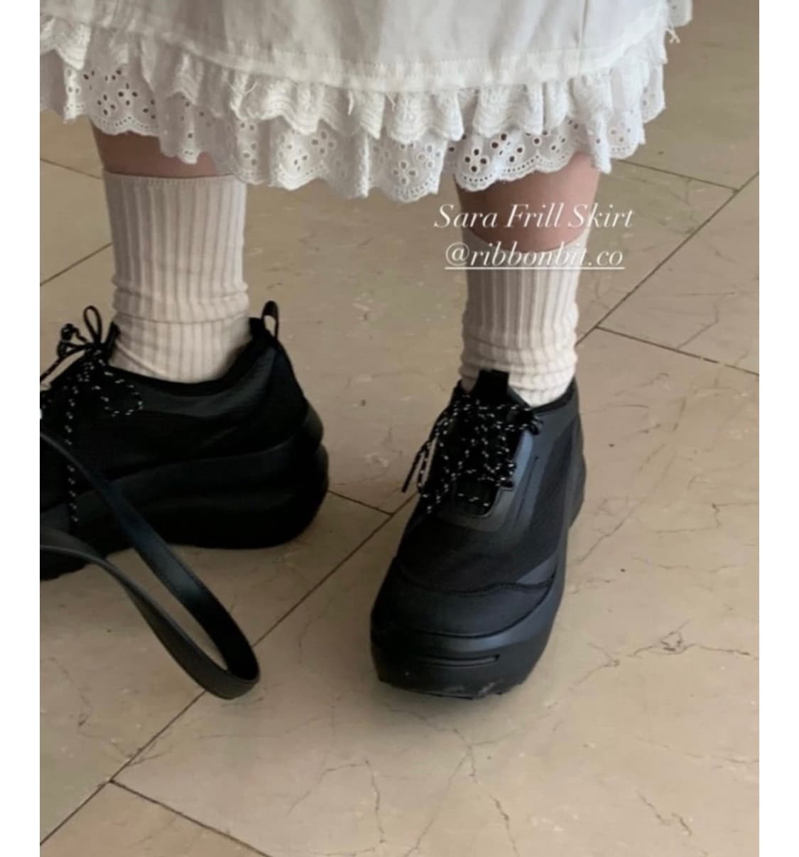 [아카이브앱크x리본빛] Platform sneakers 230 상품이미지2