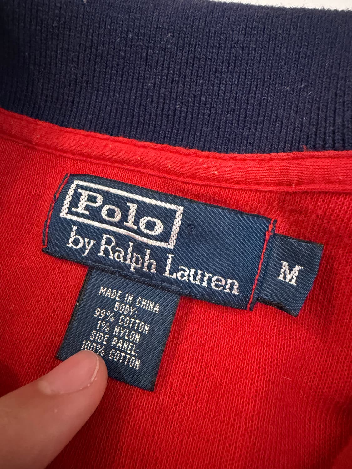 폴로 랄프로렌 빅포니 치프키프 코튼 져지 레드 상품이미지5