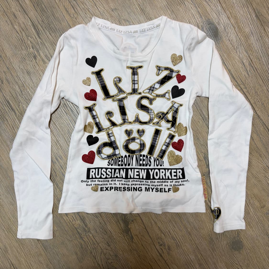 리즈리사돌 리즈리사 롱슬 롱슬리브 라떼걀 갸루 히메갸루 상품이미지1