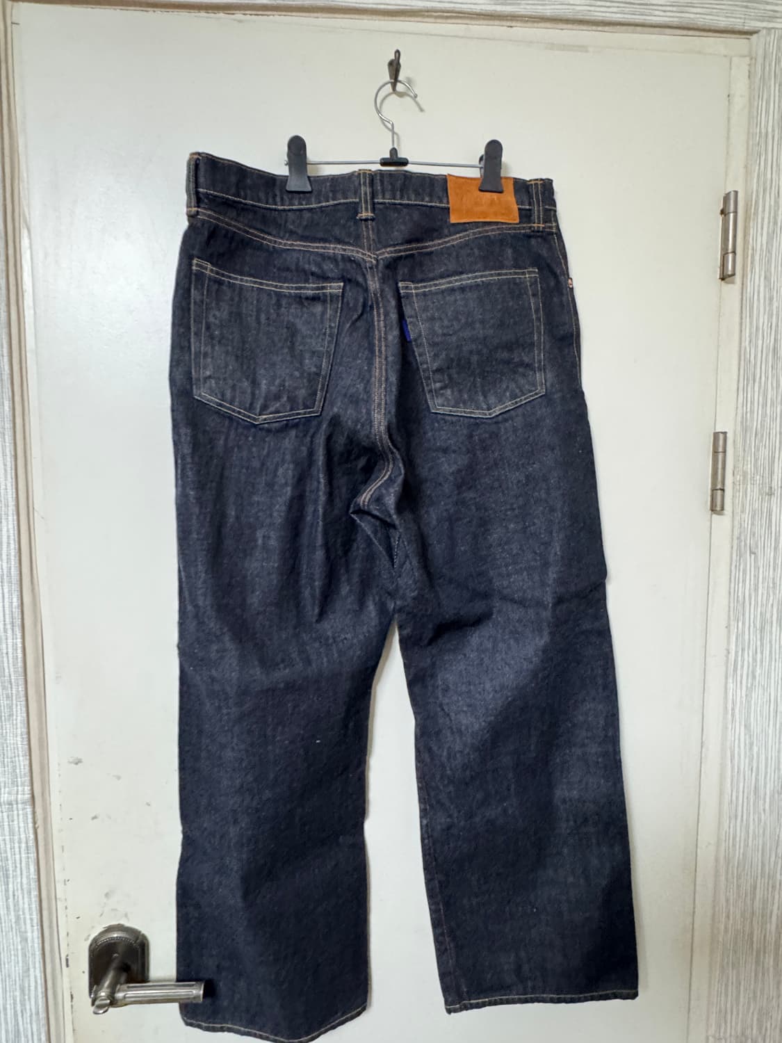 [32] Wrath 뤠쓰 009 와이드 스트레이트 인디고 새상품 상품이미지3