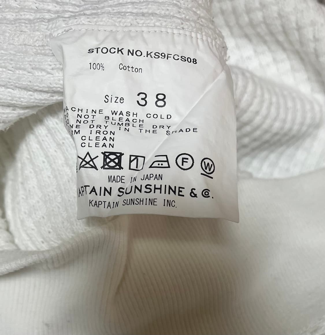 캡틴선샤인 와플 크루넥 상품이미지4