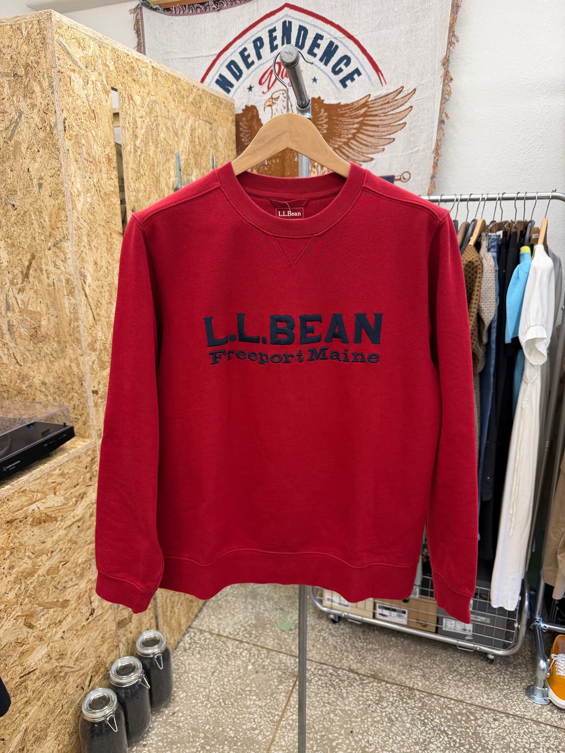 엘엘빈 L.L.BEAN 맨투맨 상품이미지1