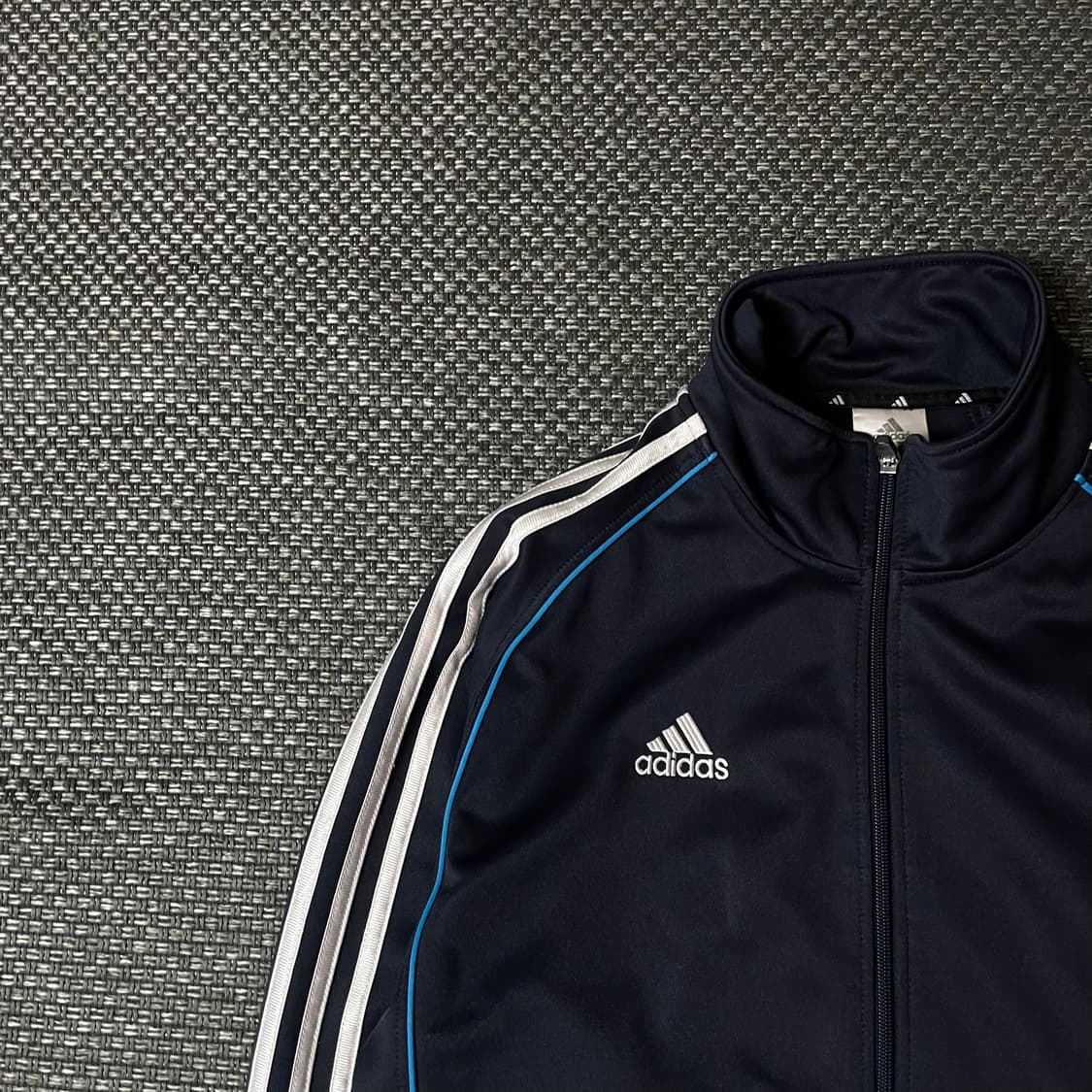 아디다스 네이비 트랙탑 져지 L 상품이미지3