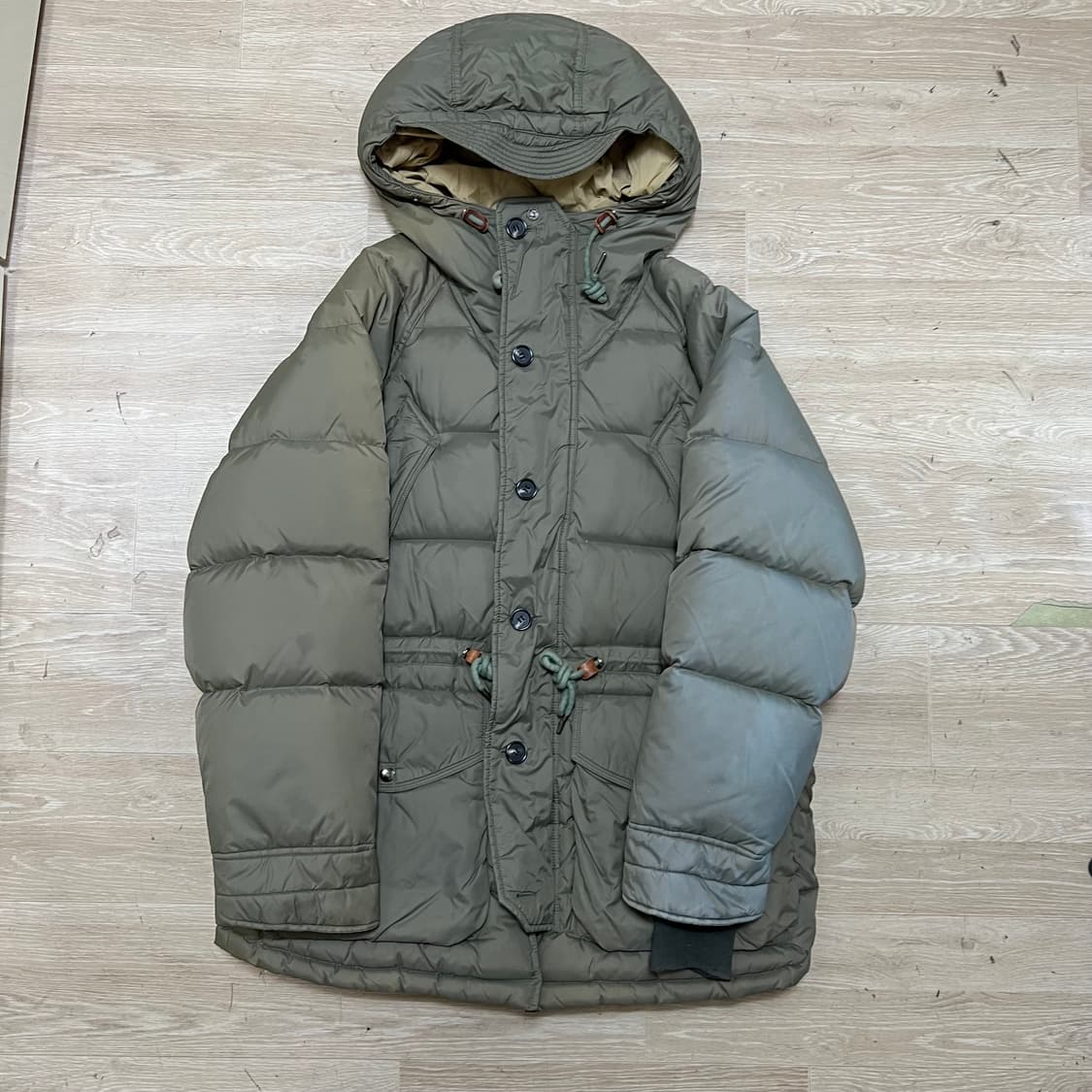 리메인 남성 덕다운 후드 필드 패딩 자켓 [그레이지] L/100 상품이미지1