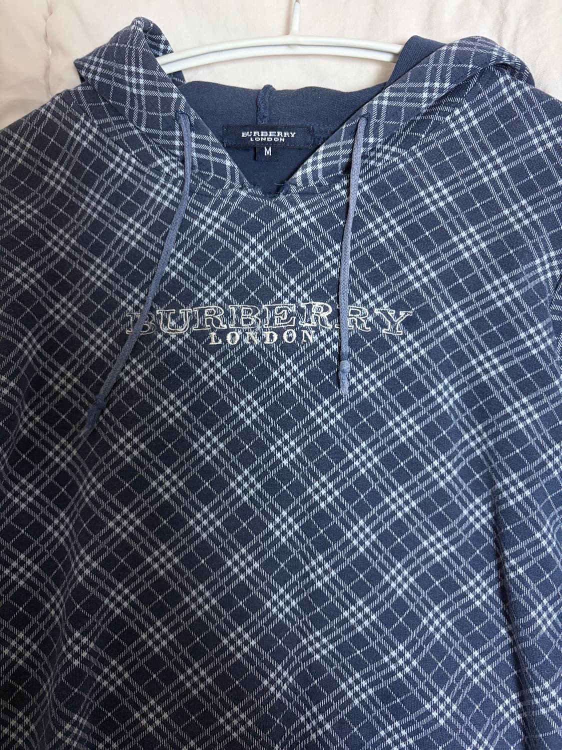 버버리 후드 네이비 상품이미지2