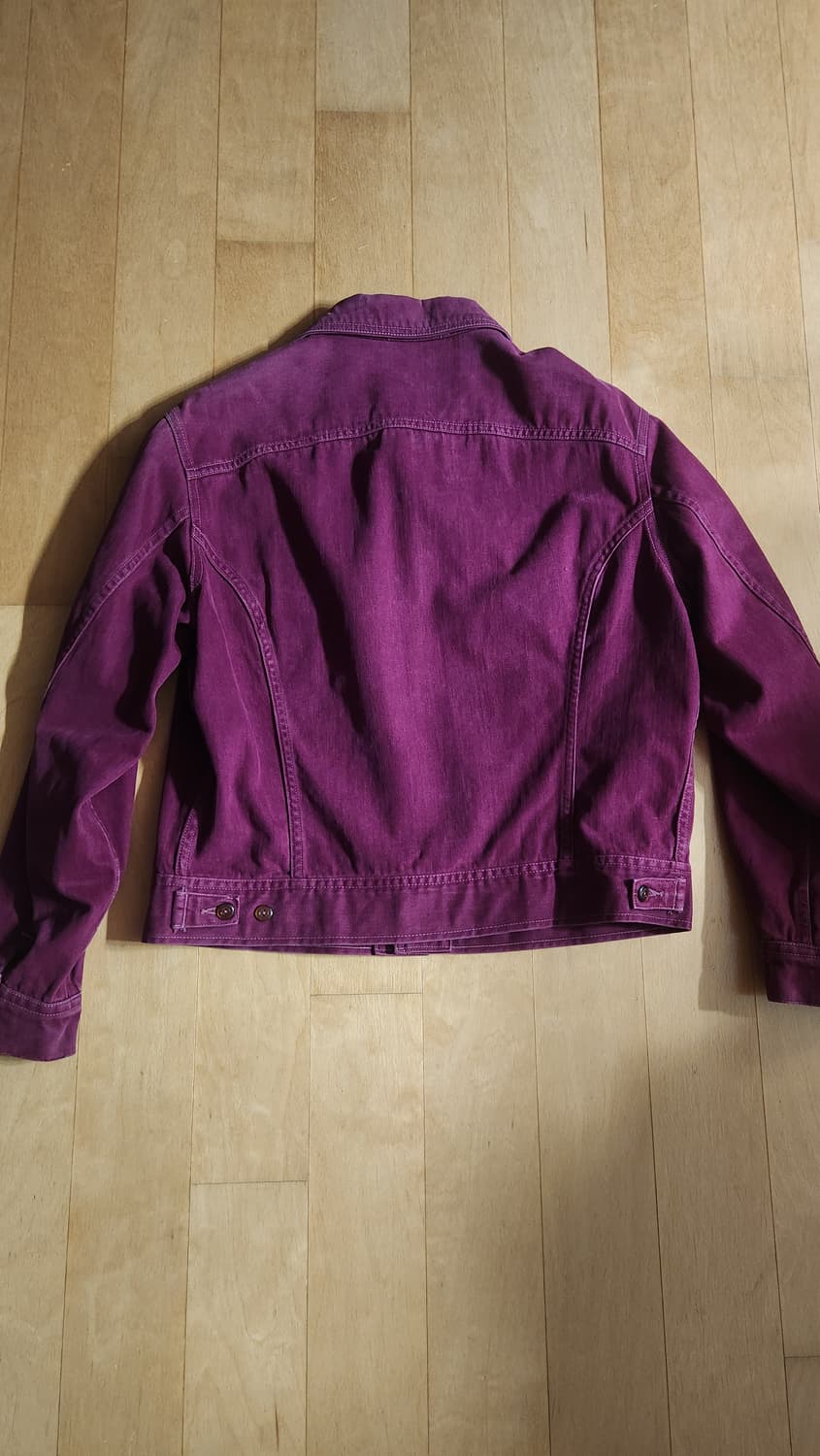70s lee 몰스킨 자켓 버건디 상품이미지3