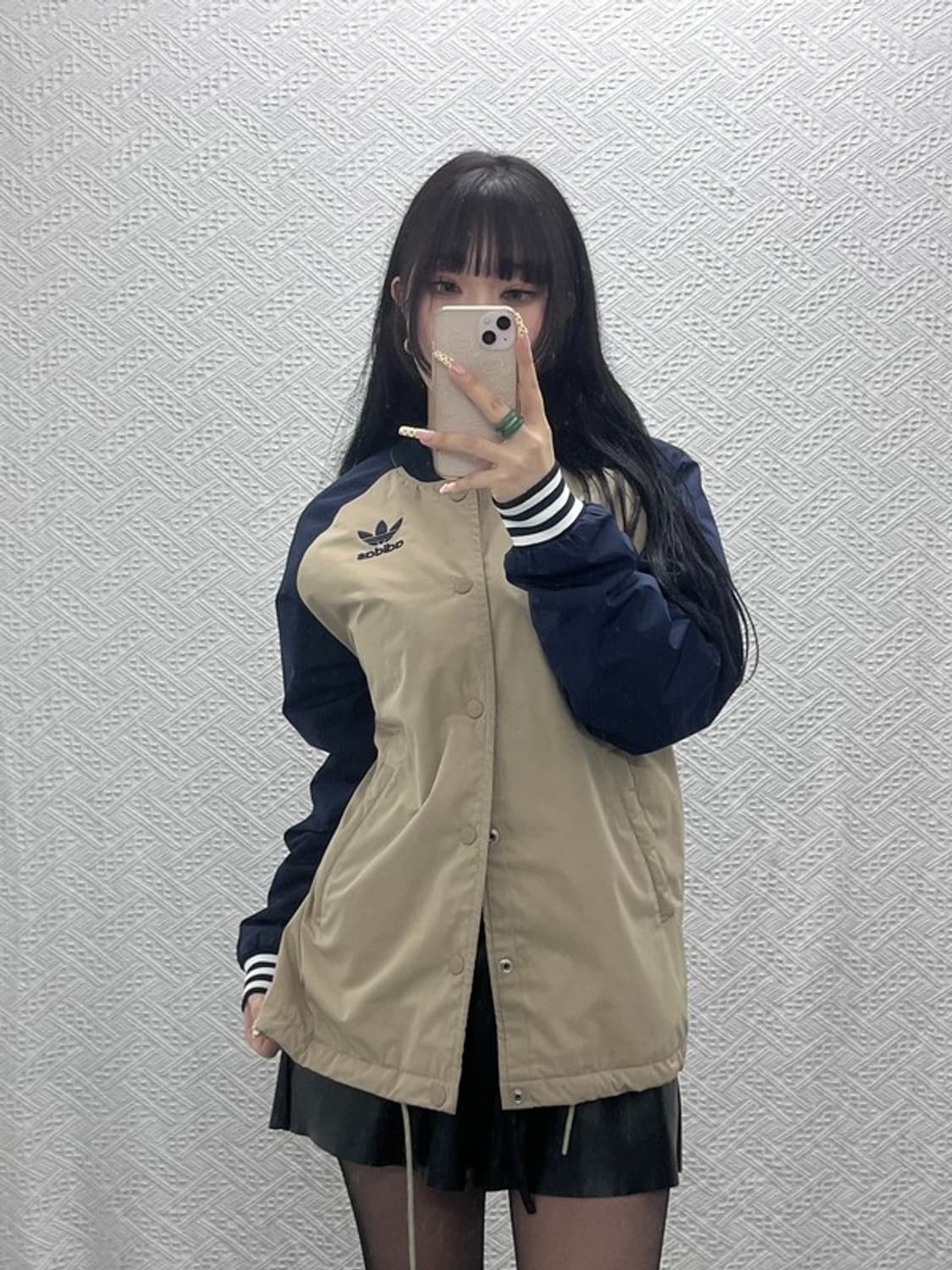 아디다스 엠브로이더드 스타디움 바시티 자켓 95 C09836 상품이미지1