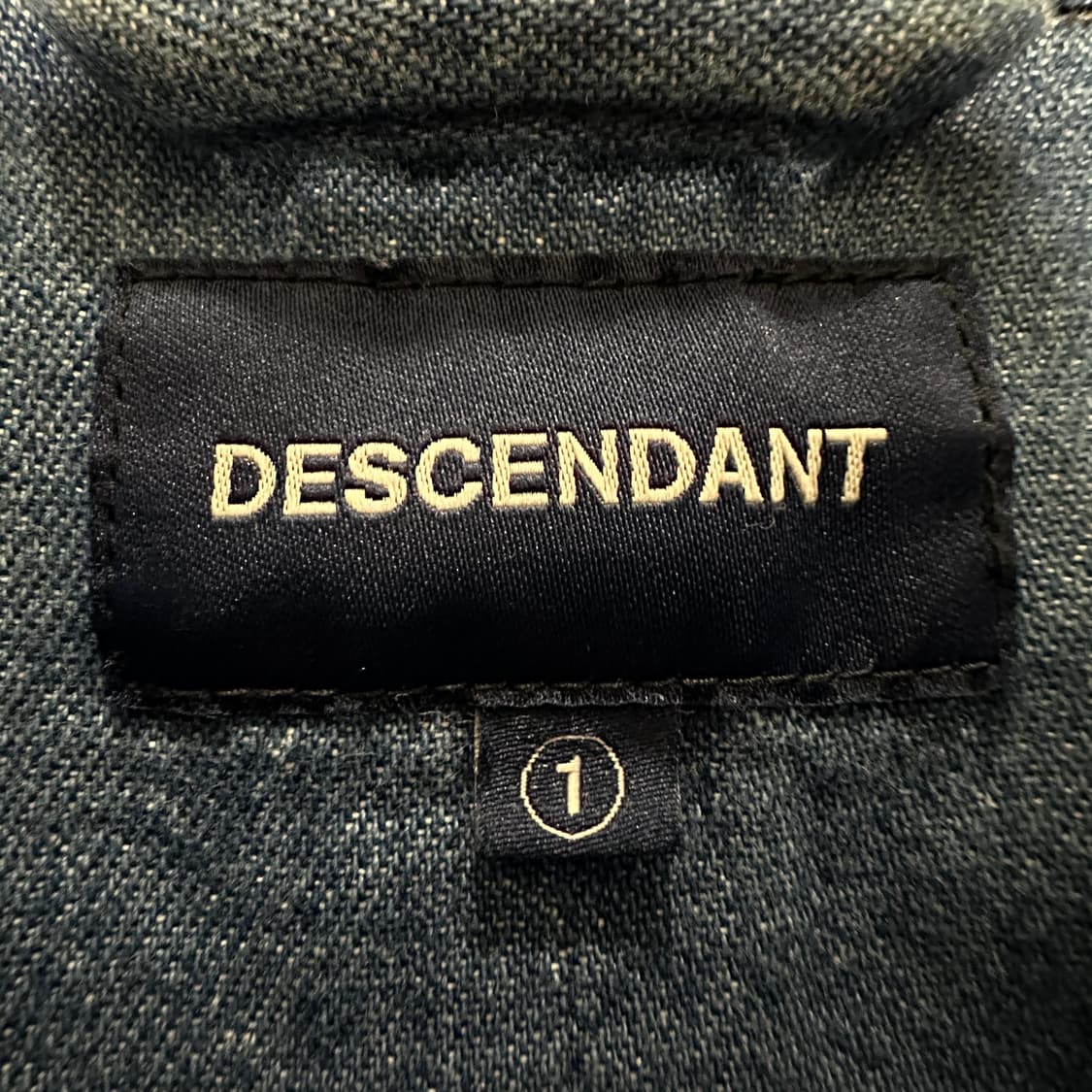 DESCENDANT japan made denim shirt 상품이미지5