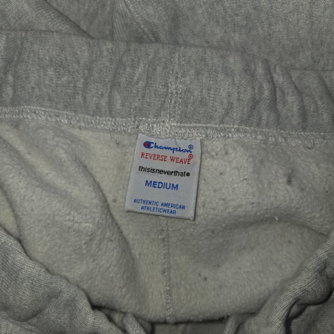챔피온 X 디스이즈네버댓 리버스위브 스웻 팬츠 (M)

 상품이미지4