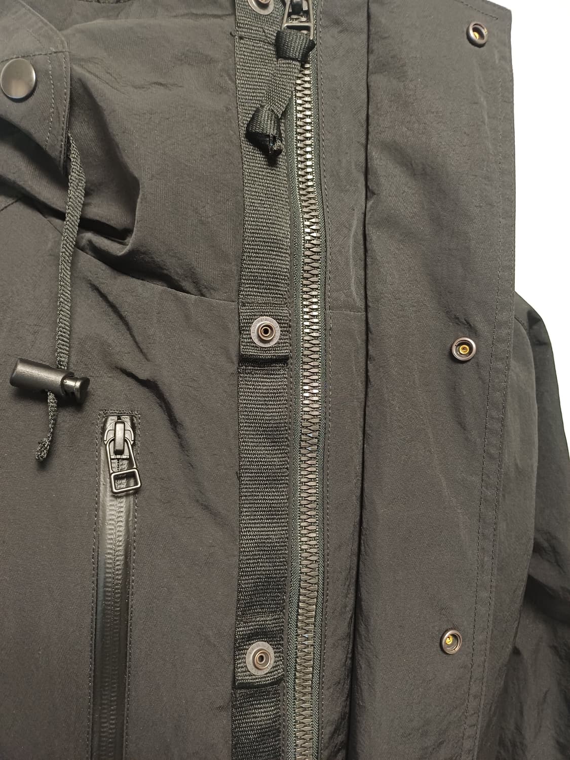 24 프리즘웍스 2LAYER GEN1 SHELL PARKA (BLACK) 상품이미지7