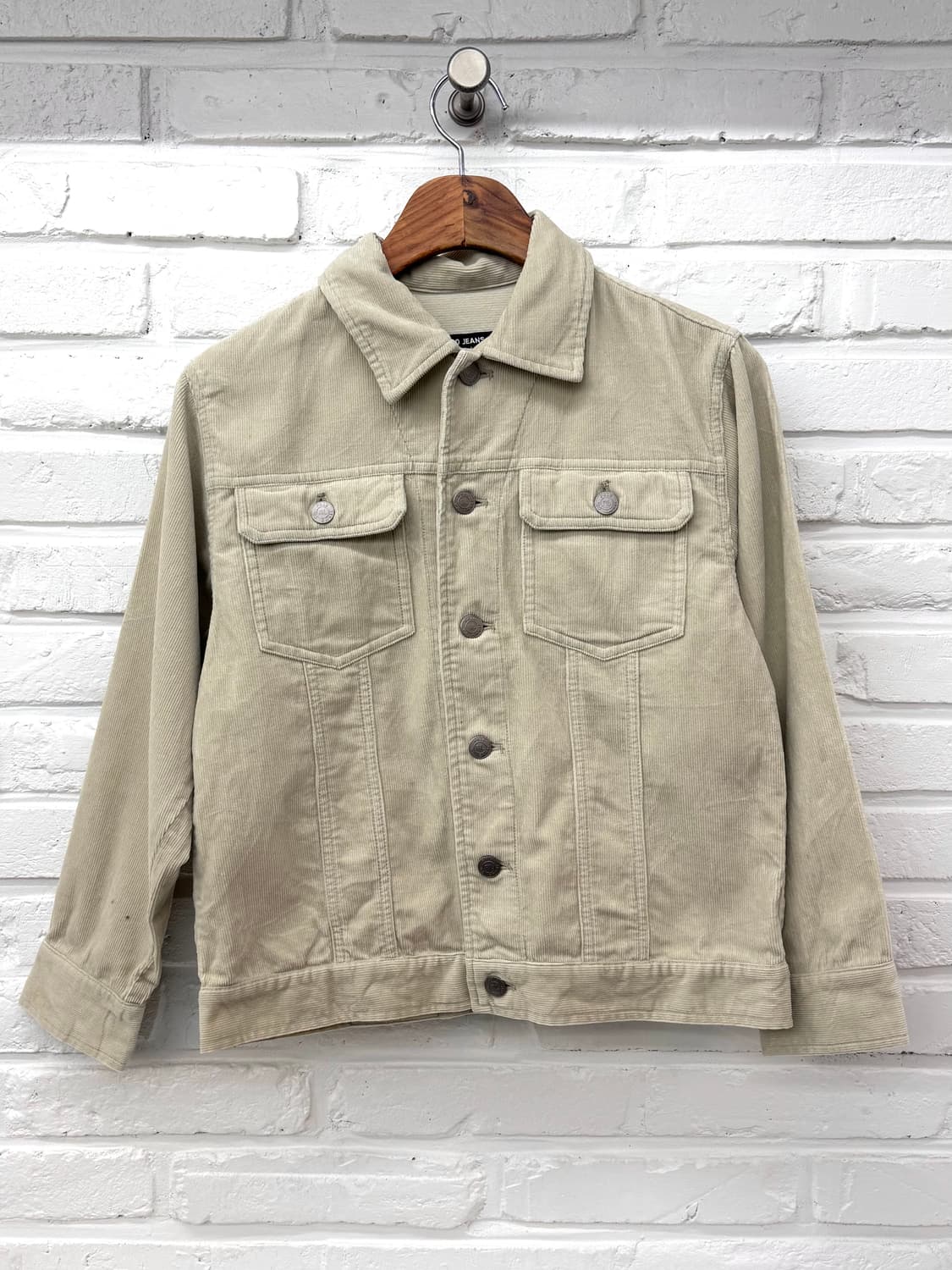 폴로진스 아이보리 코듀로이 트러커 자켓 상품이미지3