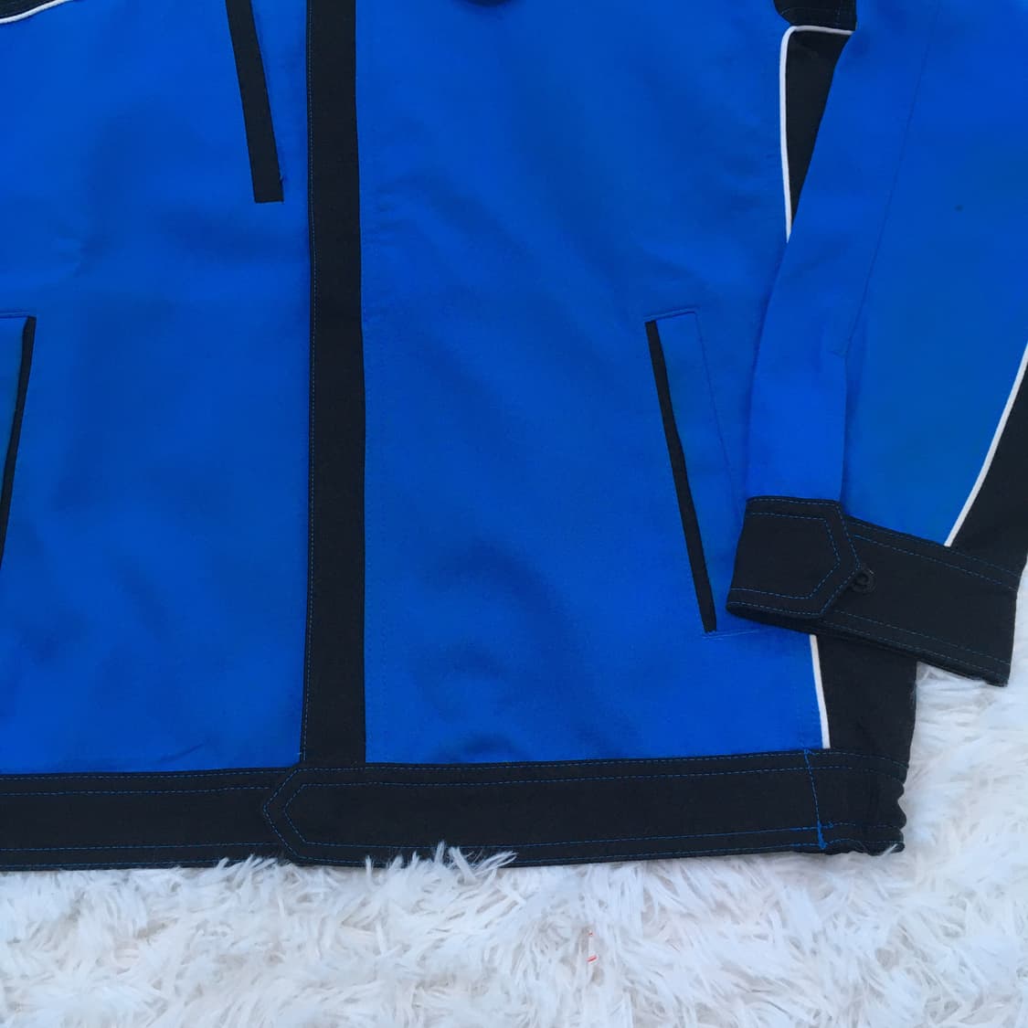 빈티지 블루 루즈 블루종 775 y2k 스트릿 갸루 펑키 일본빈티지  상품이미지4