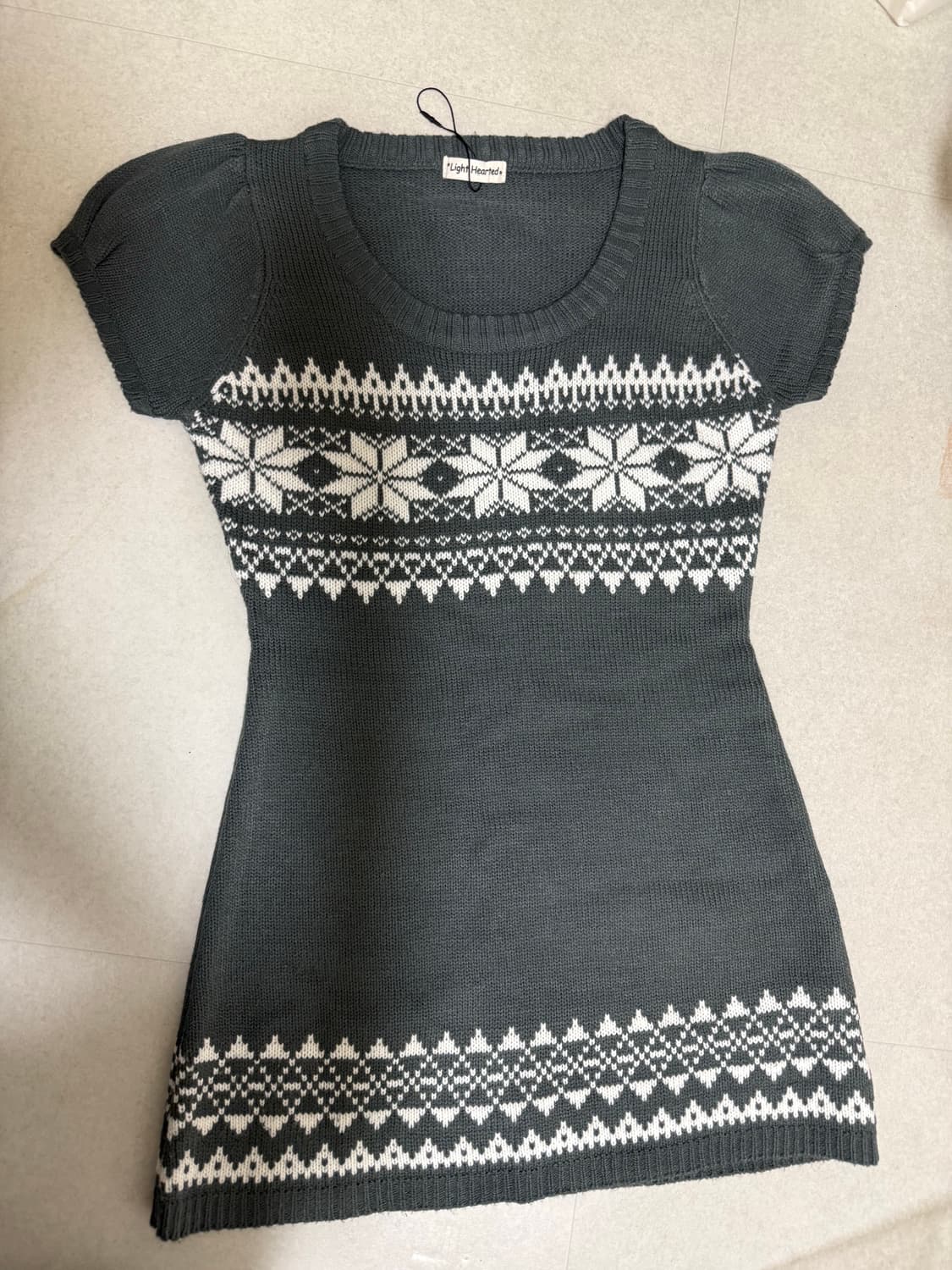 빈티지 미디 니트 원피스 상품이미지1