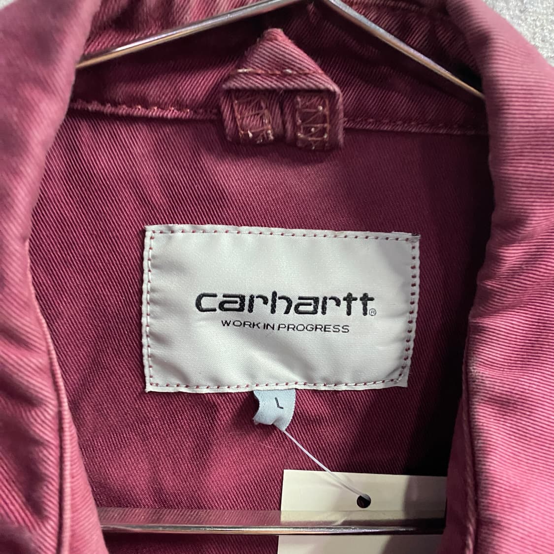 칼하트 WIP 버건디 메디슨 자켓 B4470 상품이미지5