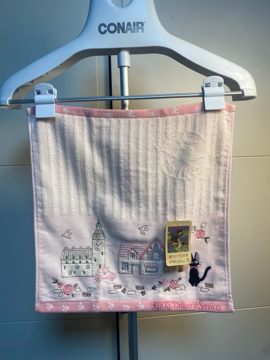 지브리 마녀배달부 키키 자수 손수건 새상품 상품이미지2