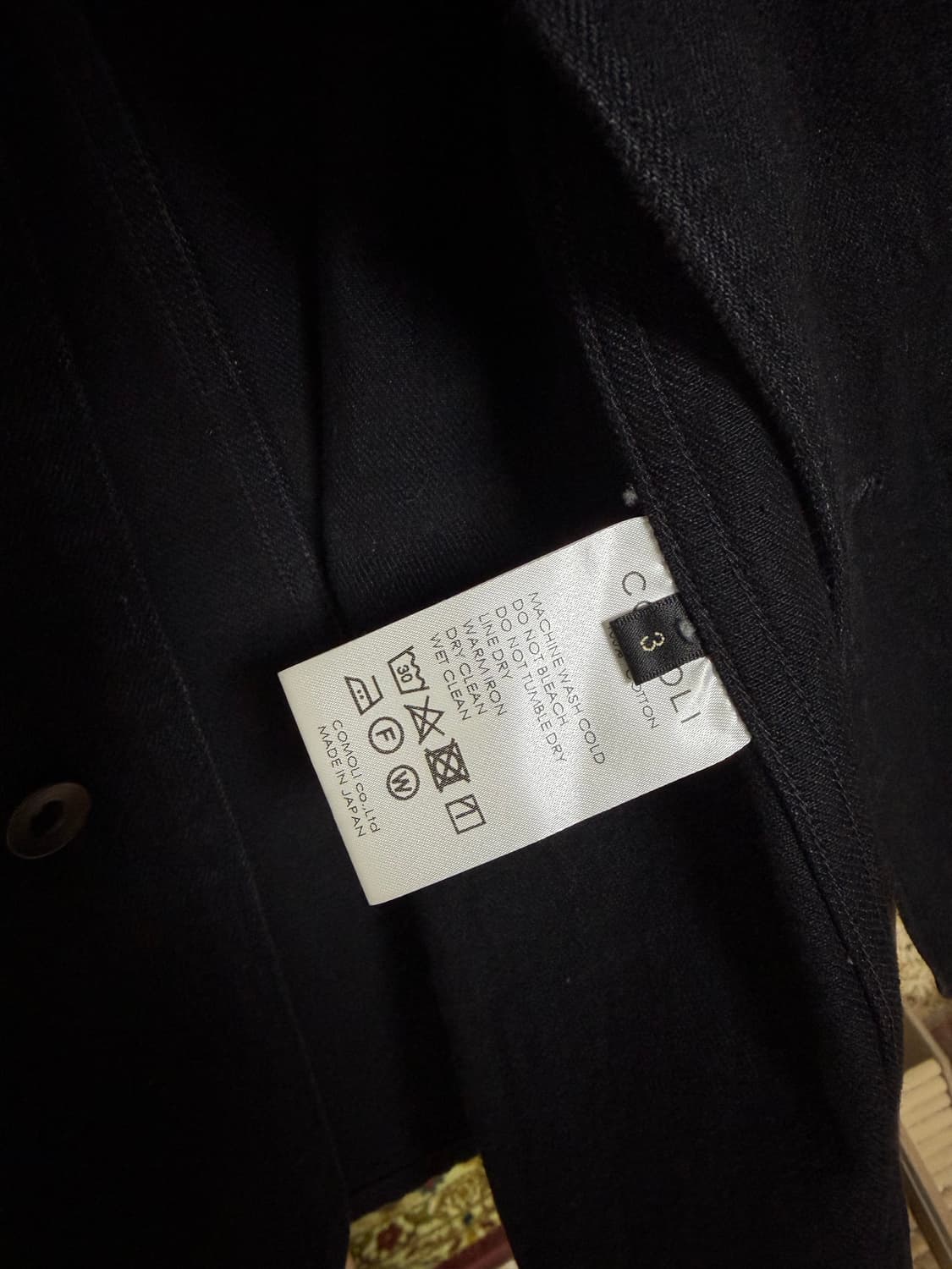 코모리 데님 워크 자켓 상품이미지2