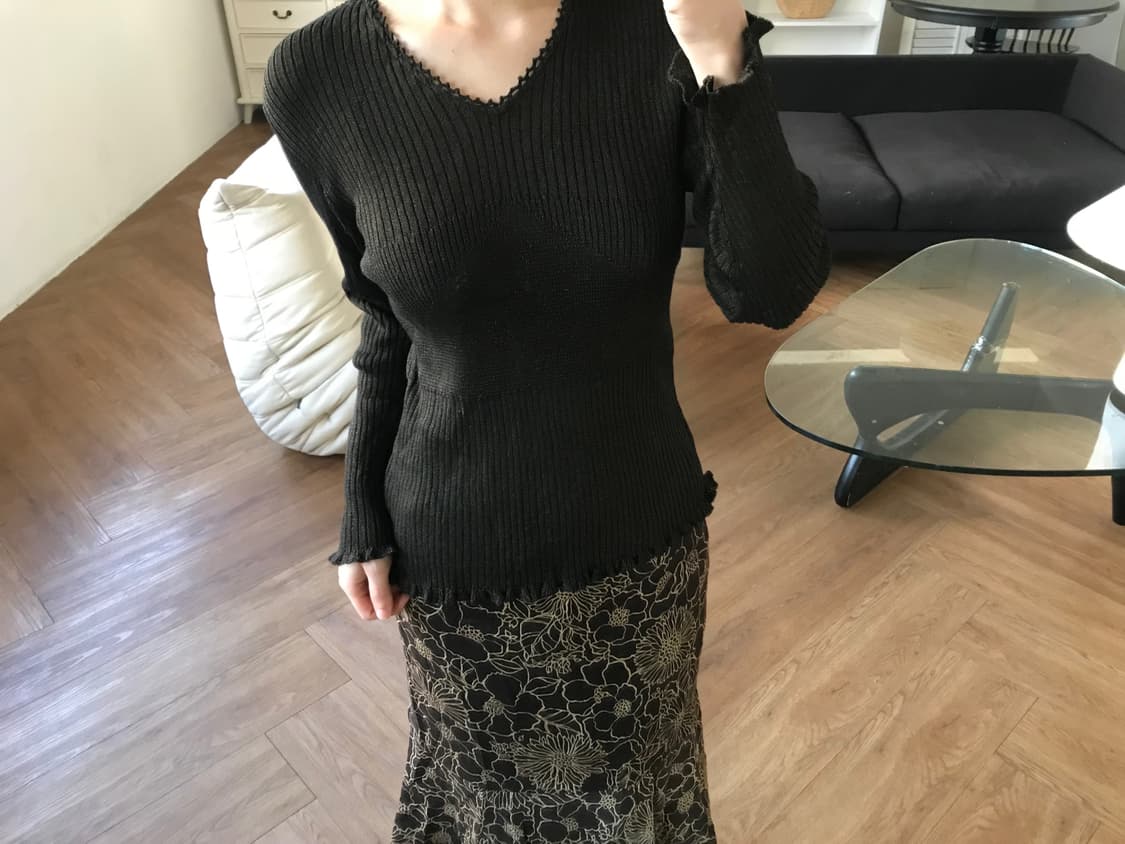 vintage pattern skirt 상품이미지7