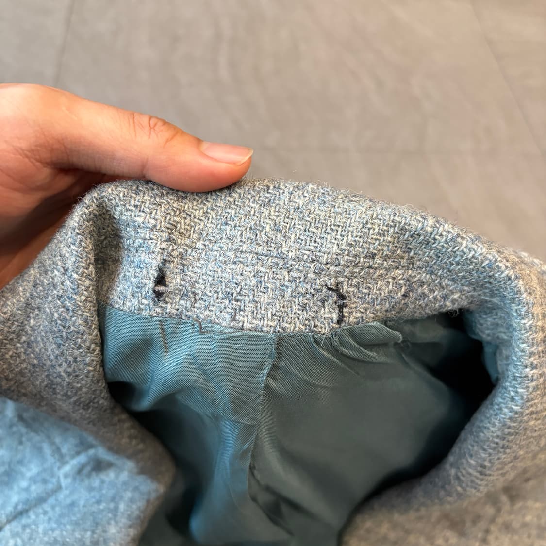 빈티지 해리스트위드 울 자켓  상품이미지5