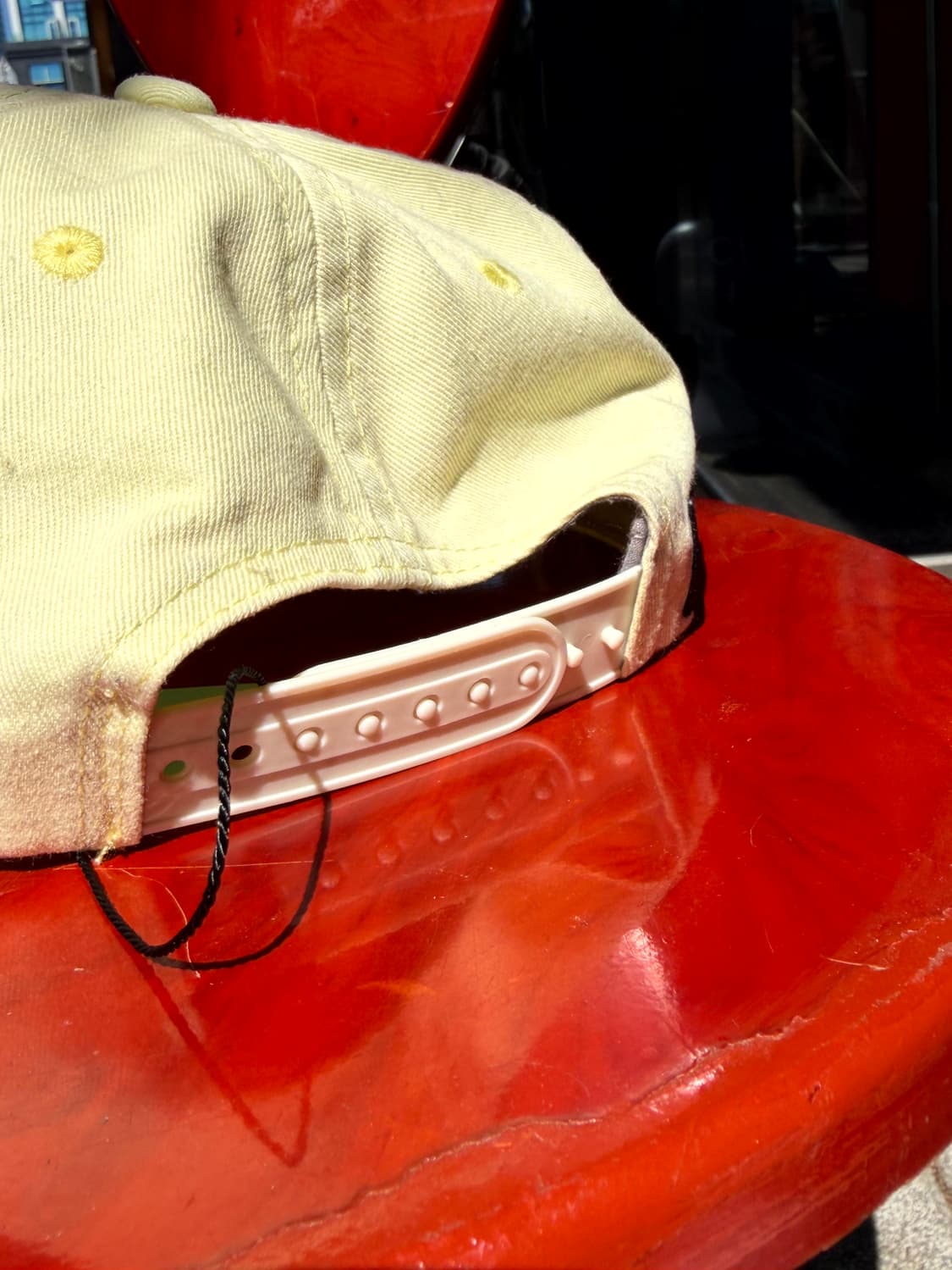 Dickies Pastel Yellow Logo Cap 상품이미지5
