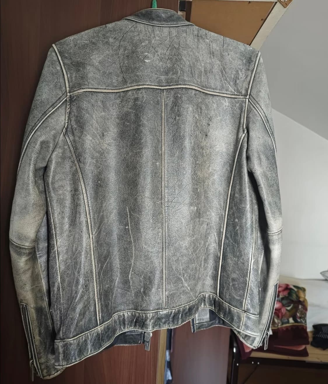 Schott 쇼트 오리지널 빈티지 레더 자켓 상품이미지2