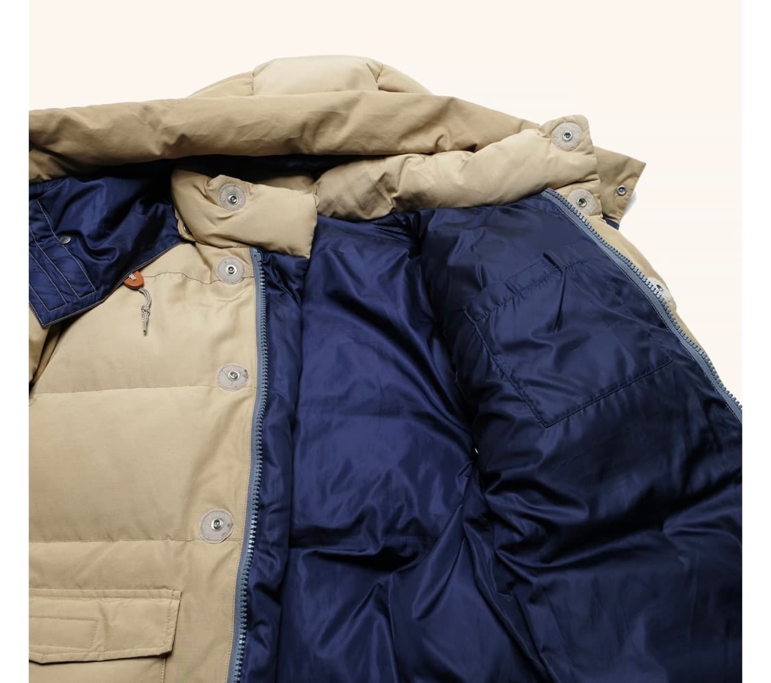 캡틴선샤인x캘리x빔즈플러스 덕다운 시에라 패딩 상품이미지5