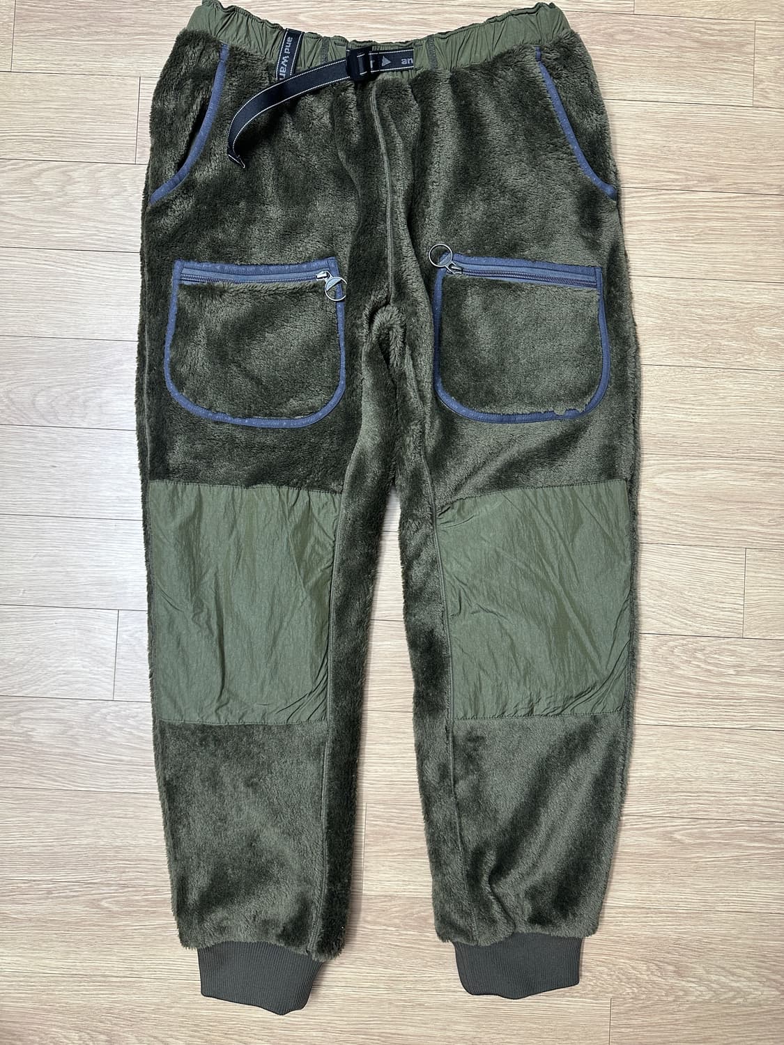 바버x앤드원더 플리스 팬츠 32사이즈 상품이미지2