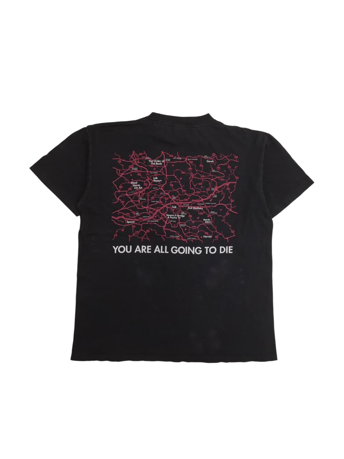 90’s 인비저블 루트 666 빈티지 밴드 티셔츠 상품이미지3