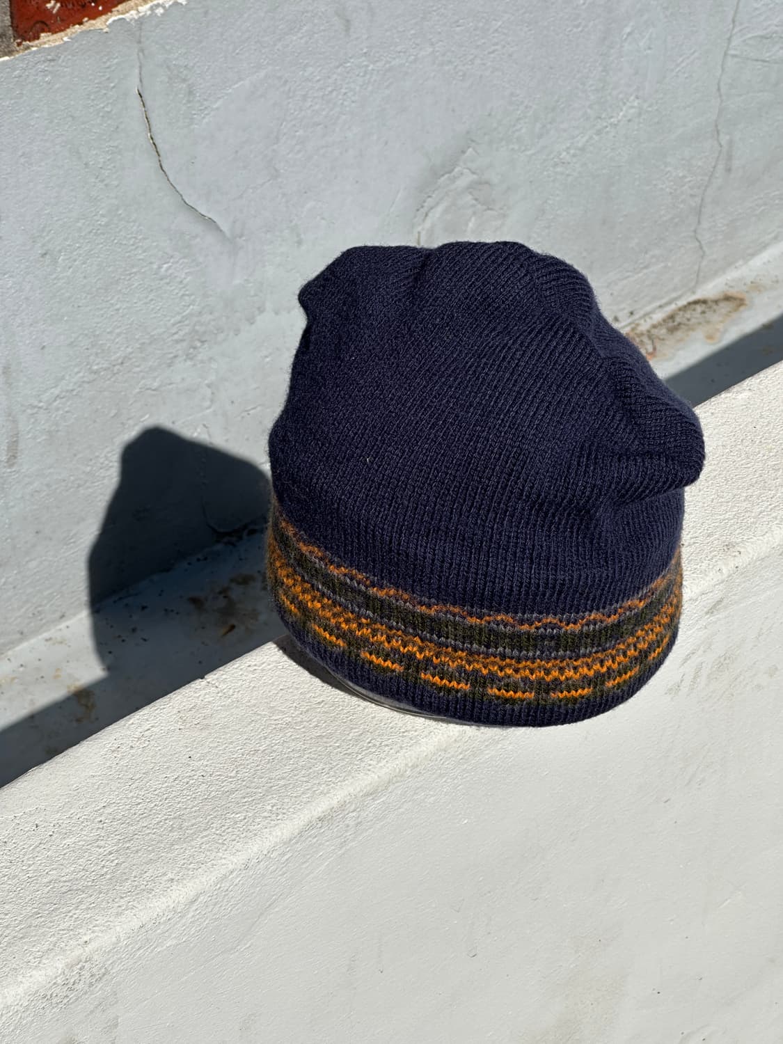 [F] 90s Turtle fur 터틀 퍼 울 비니 모자 USA made 상품이미지2