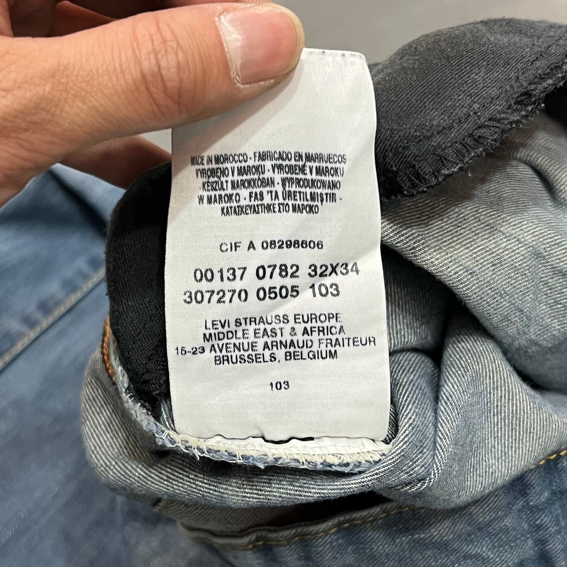  리바이스 엔지니어드진 데님 팬츠 y14552 상품이미지7